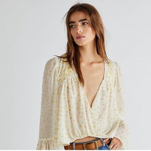 Free People Daydream believer blouse size XS - Picture 1 of 13